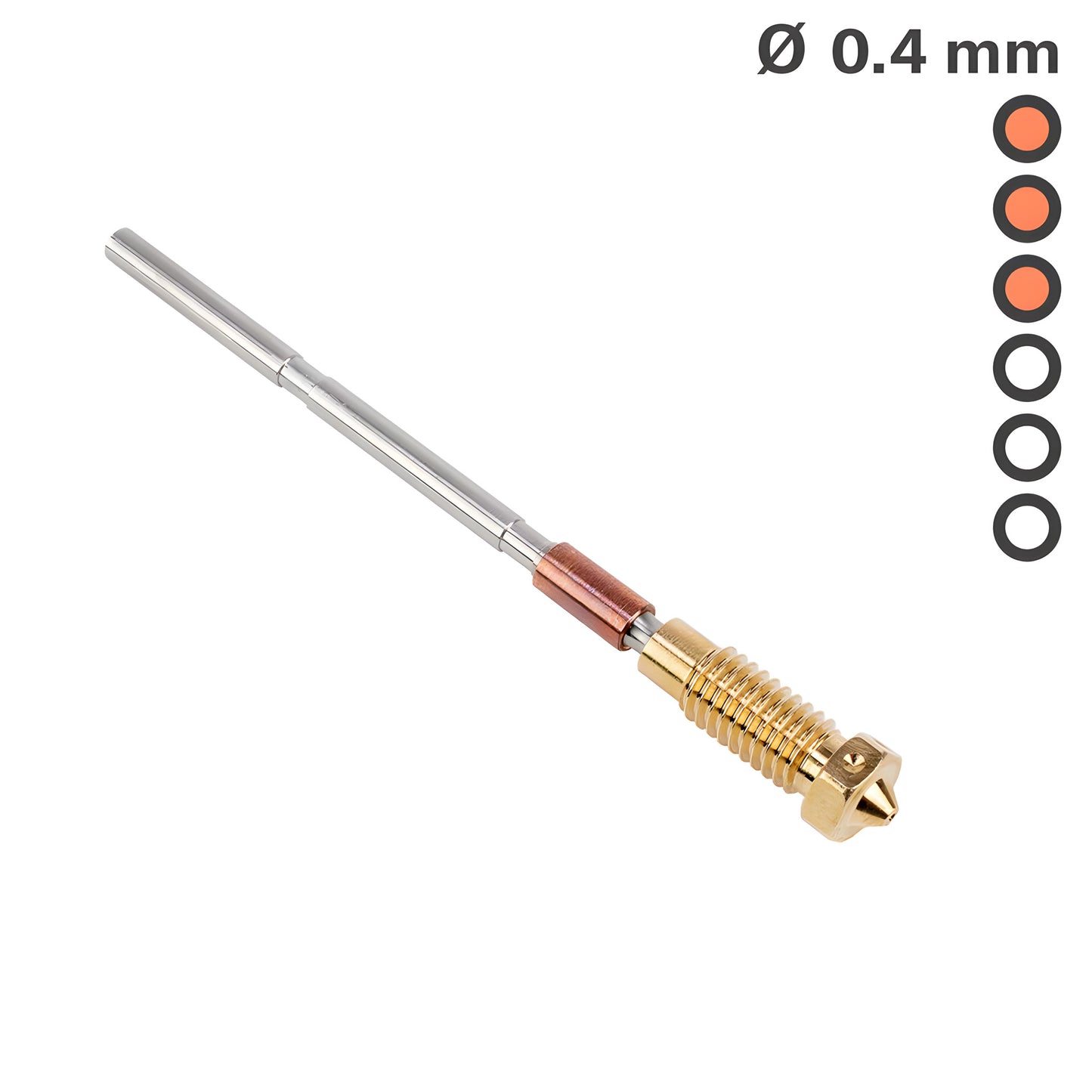 SP058-Prusa Nozzle brass - 0.4 mm