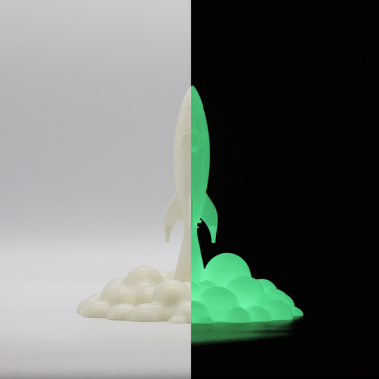 Patron Luminous PLA Filament Green Glow in the Dark 1kg