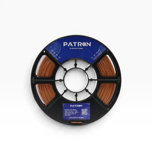 Patron PLA Metal Filament Burnt Orange 1kg
