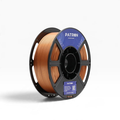 Patron PLA Metal Filament Burnt Orange 1kg