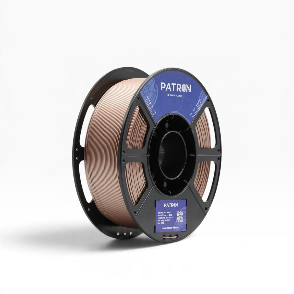 Patron PLA Metal Filament Warm Gray 1kg