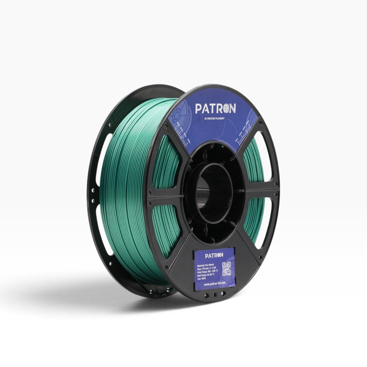 Patron PLA Metal Filament Forest Green 1kg