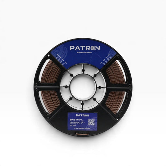 Patron PLA Metal Filament Coffee Brown 1kg