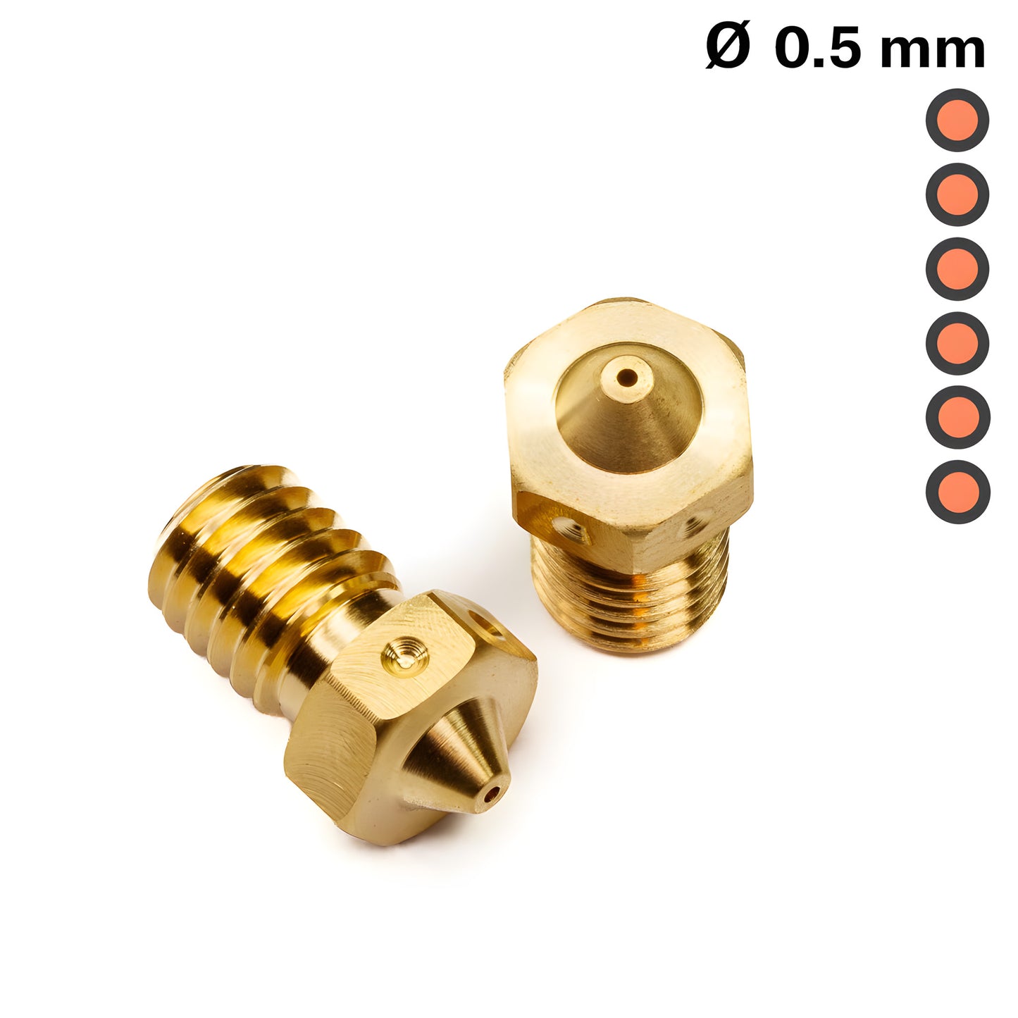 SP053-Nozzle E3D V6 0.5 mm